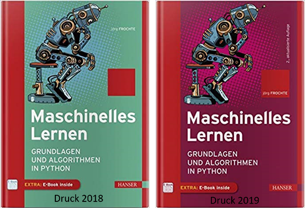Cover der 1. und 2. Ausgabe von Maschinelles Lernen